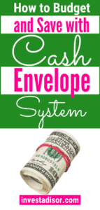 follow the cash envelope system